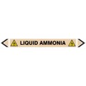 Pipe Marking Sticker-Liquid Ammonia