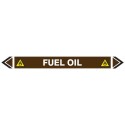 Pipe Marking Sticker-Fuel Oil