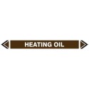 Pipe Marking Sticker-Heating Oil