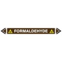 Pipe Marking Sticker-Formaldehyde