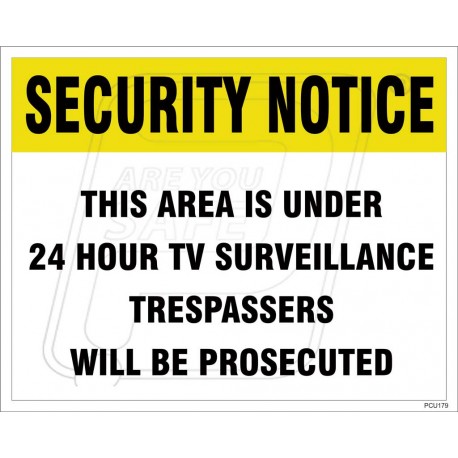 These Premises Are Protected By Video Surveillance