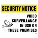 Video Surveillance In Use On These Premises 