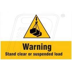 Warning stand clear
