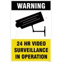24 HR Video Surveillance In Operation 