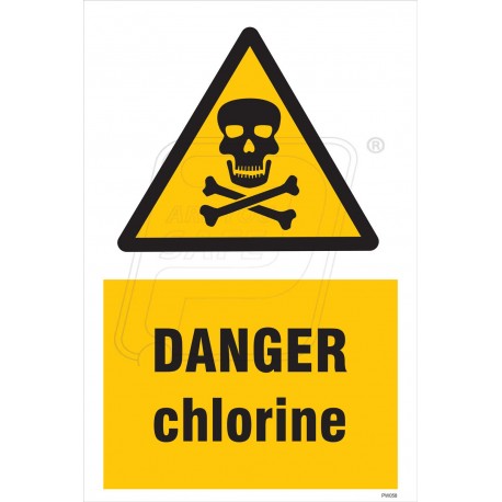 Danger chlorine 