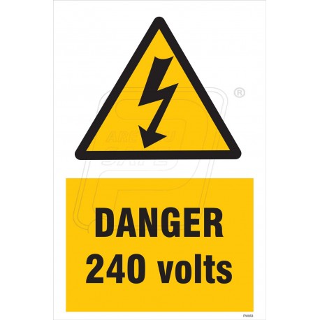 Danger 240 volts