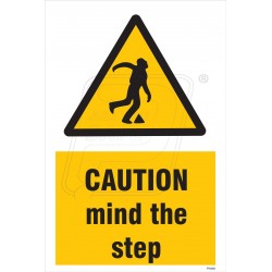 Caution mind the step