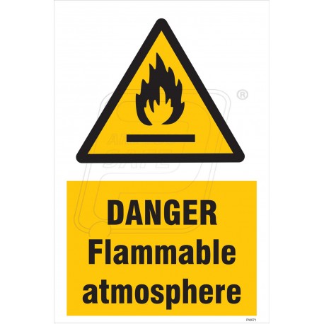 Danger flammable atmosphere | Protector FireSafety