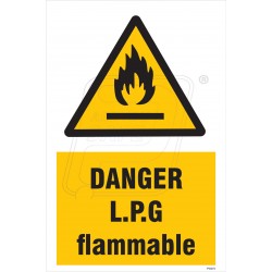 Danger L.P.G. flammable 