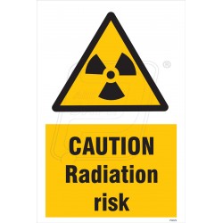 Caution radiation risk