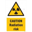 Caution radiation risk