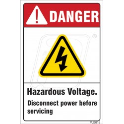 Contact Will Cause Electrical Shock Or Burns