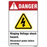 Danger Of Electrical Shock Or Burn