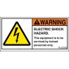 Electric Shock Hazard.