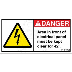 Electric Shock Hazard.