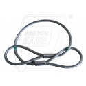 Wire rope 36 mm slings plane eye loop 12 T