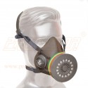 Mask half V-500 with V-7500 Multi gas filter Venus