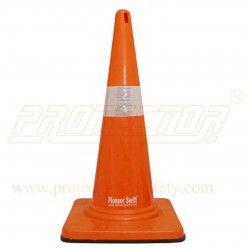 Traffic safety cone rubber base Pioneer