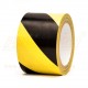 Floor marking tape 75mm double colour.