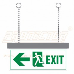 LED Exit with arrow Sign