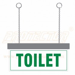 LED Toilet Sign