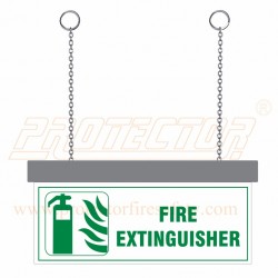 LED Fire Extinguisher Sign