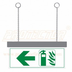 Two side LED Fire Extinguisher Sign