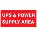 UPS & Power Supply Area