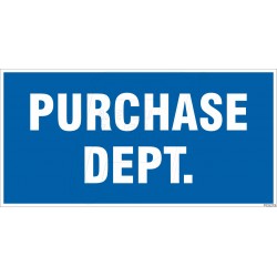 Purchase Dept.