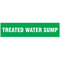 Treated Water Sump
