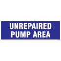 Unrepaired Pump  Area