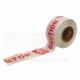 Barricade tape Red & White 250 Mtr