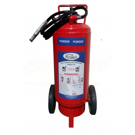 Fire extinguisher DCP type 50 kg CO2 bottle
