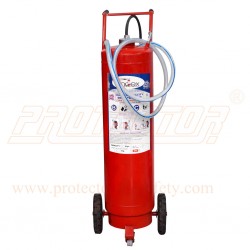 Fire Extinguisher DCP type 75 Kg. outside CO2 bottle. 