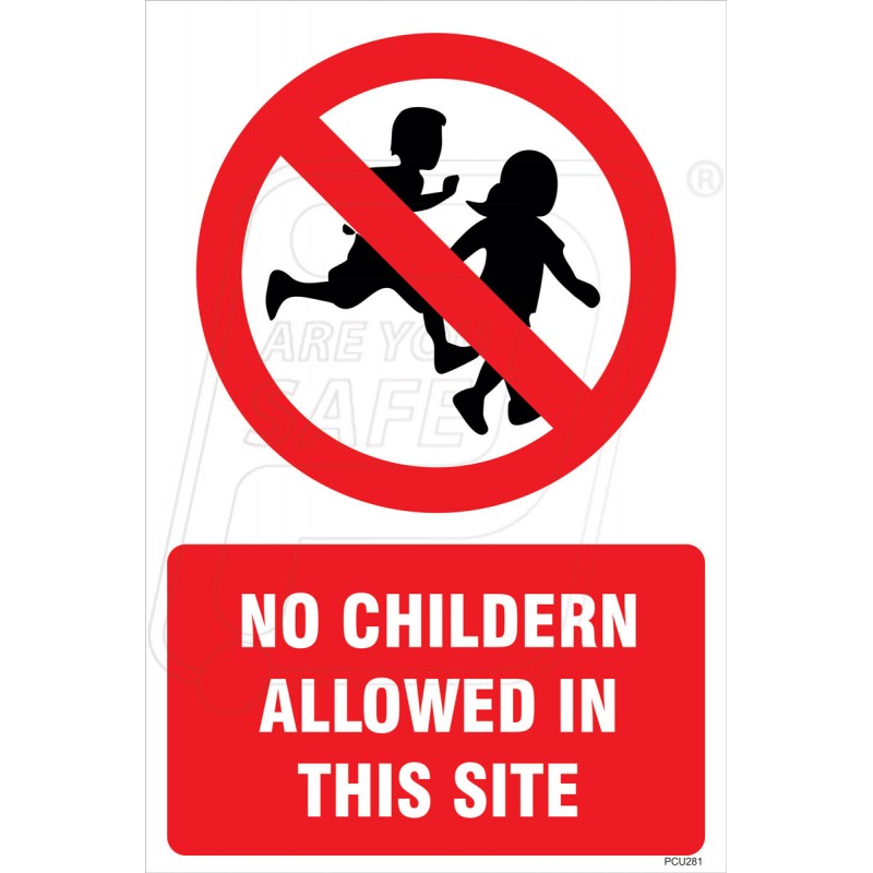 No Children Allowed Protector FireSafety