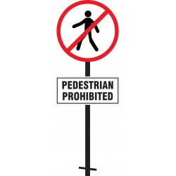 Pedestrian Prohibited
