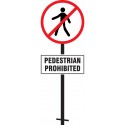 Pedestrian Prohibited