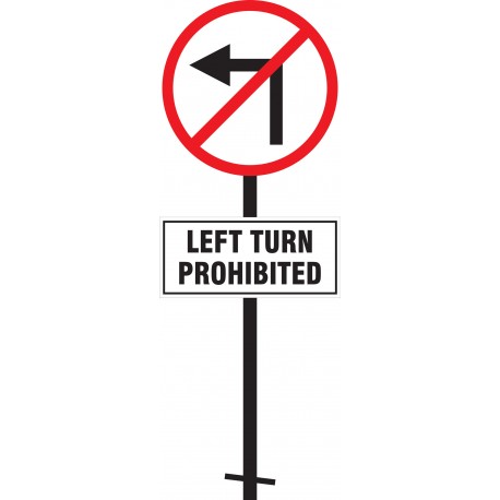Left Turn Prohibited