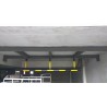 Height bar for basement ramp