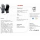Hand gloves nitrile coted P 55 NGA Mallcom