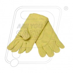 High Temperature full para aramid hand gloves 14"