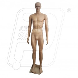 Full body male mannequin Brown