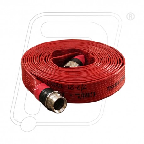AAAG RRL Fire Hose Pipe 15 Mtr with Male and Female SS-316 Coupling RRL  Pipe Type-A 63 mm Diameter Fire Pipe : : Home & Kitchen