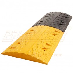 Speed Breaker Rubber L 500 x W 350 x H 50 mm with installation protector