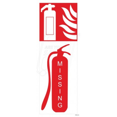 Missing Fire Extinguisher