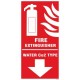 FIRE EXTINGUISHER WATER CO2 TYPE