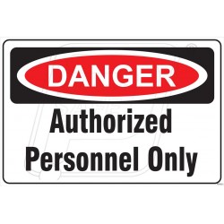 Authorized personnel only