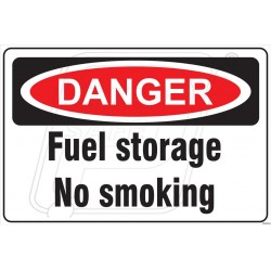 Fuel Storage No Smoking 