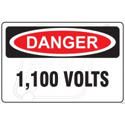 1100 volts