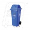  Wheel Dust Bin With Dome Lid 120 Litters